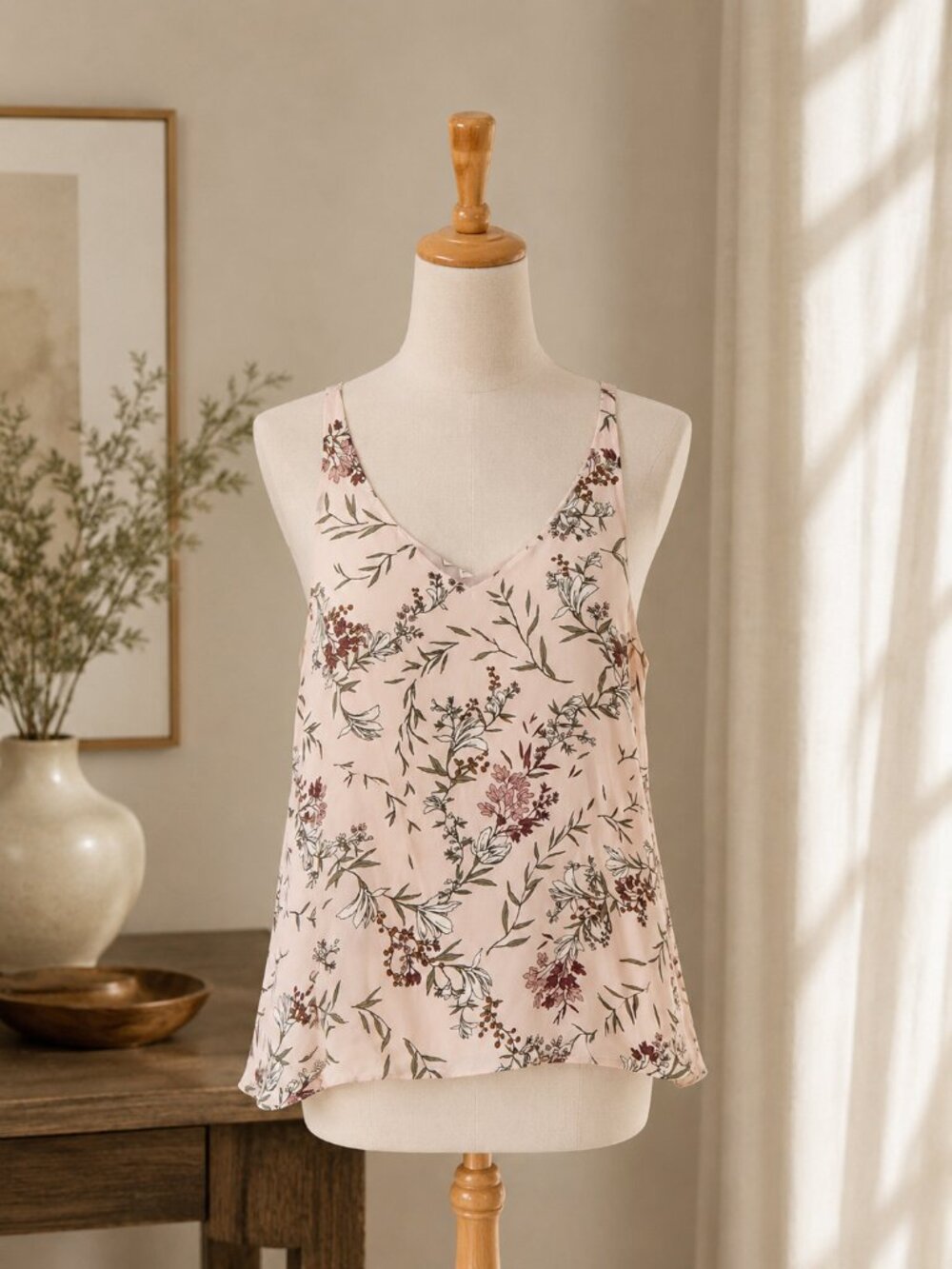 Reitmans Pink Floral Ladies Size XL